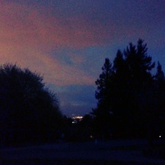 View from Council Crest toward Mt. Hood, which is NOT visible