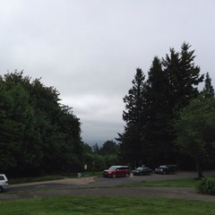 View from Council Crest toward Mt. Hood, which is NOT visible