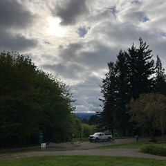 View from Council Crest toward Mt. Hood, which is NOT visible