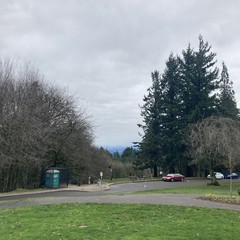 View from Council Crest toward Mt. Hood, which is NOT visible