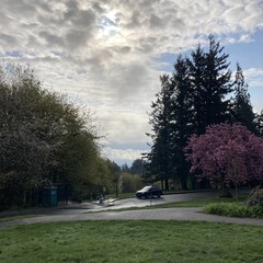 View from Council Crest toward Mt. Hood, which is NOT visible