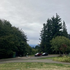 View from Council Crest toward Mt. Hood, which is NOT visible