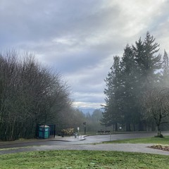 View from Council Crest toward Mt. Hood, which is NOT visible