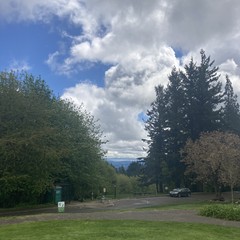 View from Council Crest toward Mt. Hood, which is NOT visible