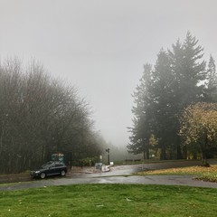 View from Council Crest toward Mt. Hood, which is NOT visible