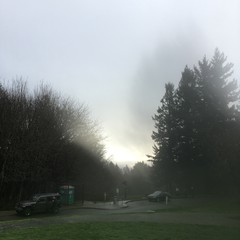View from Council Crest toward Mt. Hood, which is NOT visible