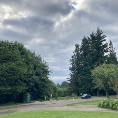 View from Council Crest toward Mt. Hood, which is NOT visible