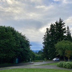 View from Council Crest toward Mt. Hood, which is NOT visible