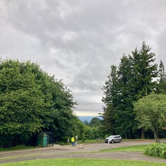View from Council Crest toward Mt. Hood, which is NOT visible
