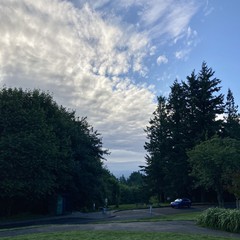 View from Council Crest toward Mt. Hood, which is NOT visible