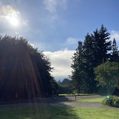 View from Council Crest toward Mt. Hood, which is NOT visible