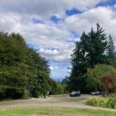 some clouds. no mountain. does anyone actually read this?