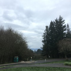 View from Council Crest toward Mt. Hood, which is NOT visible