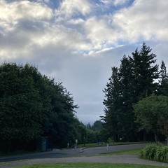View from Council Crest toward Mt. Hood, which is NOT visible