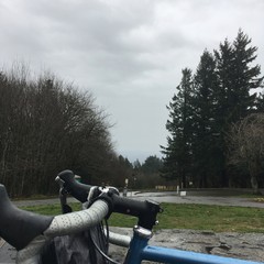View from Council Crest toward Mt. Hood, which is NOT visible