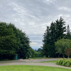 View from Council Crest toward Mt. Hood, which is NOT visible