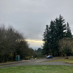 View from Council Crest toward Mt. Hood, which is NOT visible