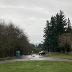 View from Council Crest toward Mt. Hood, which is NOT visible