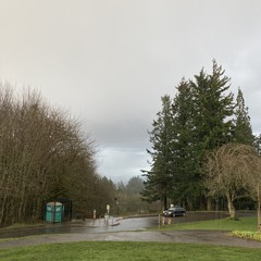 View from Council Crest toward Mt. Hood, which is NOT visible