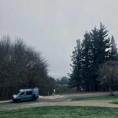 View from Council Crest toward Mt. Hood, which is NOT visible
