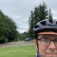 View from Council Crest toward Mt. Hood, which is NOT visible