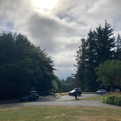 View from Council Crest toward Mt. Hood, which is NOT visible