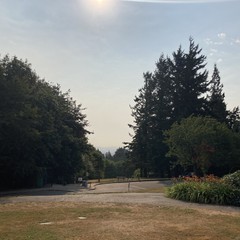 View from Council Crest toward Mt. Hood, which is NOT visible