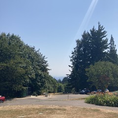 View from Council Crest toward Mt. Hood, which is NOT visible