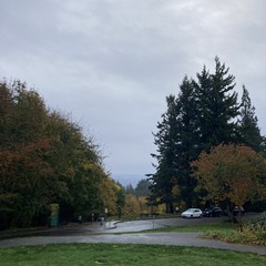 View from Council Crest toward Mt. Hood, which is NOT visible
