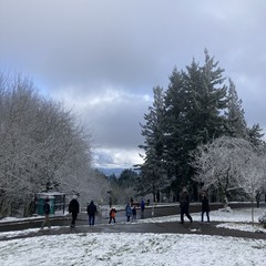 View from Council Crest toward Mt. Hood, which is NOT visible