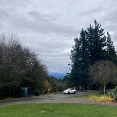 Exceptional visibility for a wet gray day like this. Mt. Hood not visible